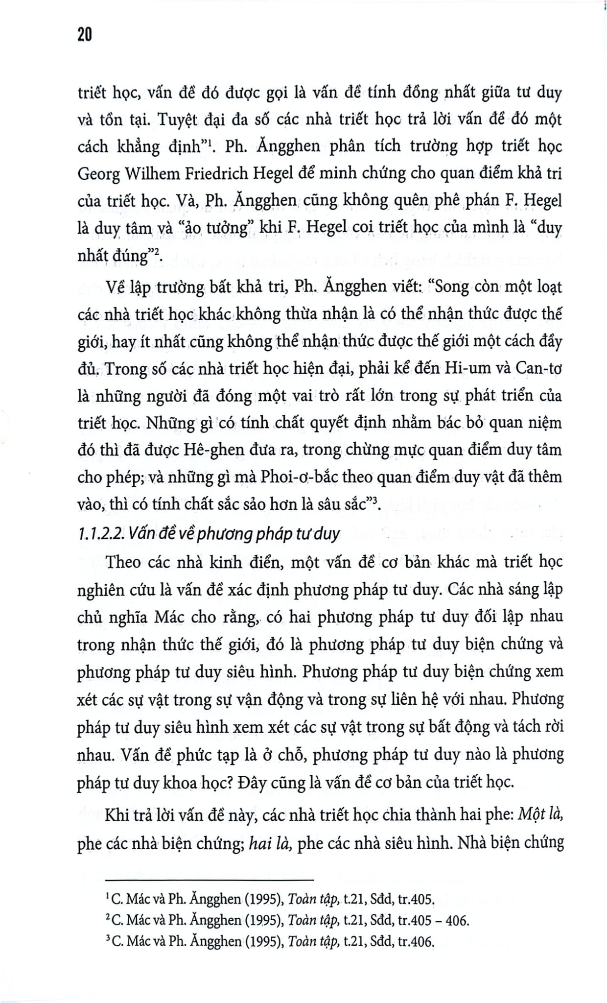 Chủ Nghĩa Duy Vật Biện Chứng - Những Nguyên Lý Cơ Bản Và Những Đề Xuất, Bổ Sung, Phát Triển Từ Thực Tiễn Việt Nam Trong Bối Cảnh Mới (Bìa Mềm) - Phạm Văn Đức (chủ biên)