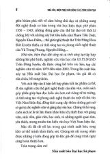 Nhà Văn, Hiện Thực Đời Sống Và Cá Tính Sáng Tạo - Bìa Mềm - 
Trần Đăng Suyền