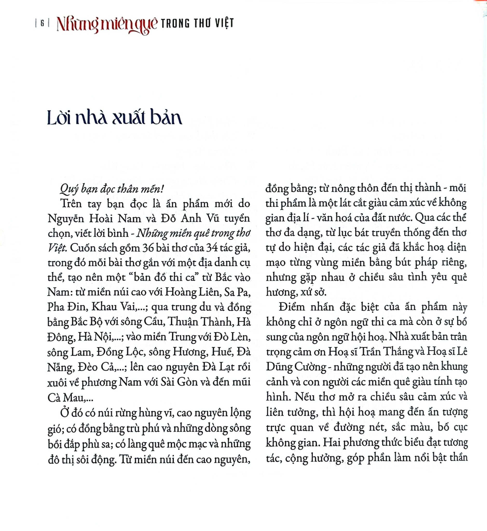 Những Miền Quê Trong Thơ Việt - Nguyễn Hoài Nam, Đỗ Anh Vũ (Đồng Chủ biên)
