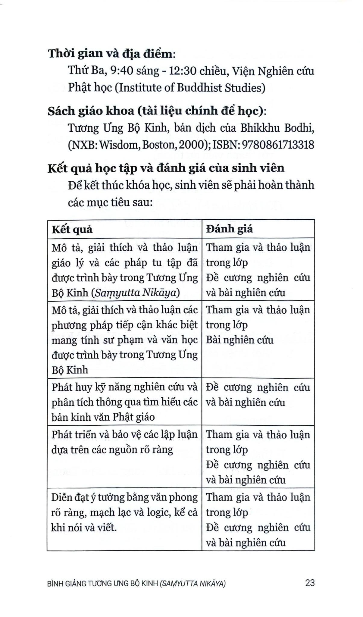 Bình Giảng Tương Ưng Bộ Kinh - 
Gil Fronsdal