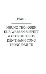 Bí Quyết Đầu Tư Và Kinh Doanh Chứng Khoán Của Tỷ Phú Warren Buffett Và George Soros - 
Mark Tier