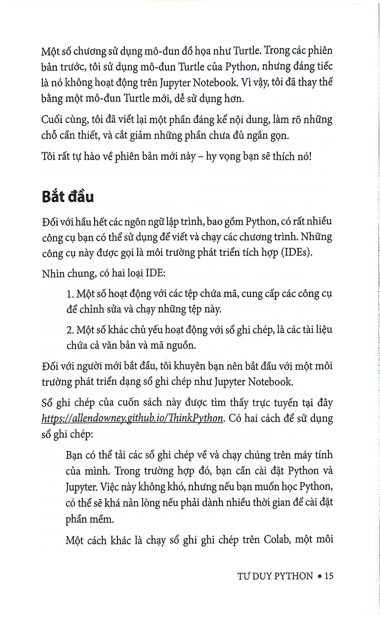 Combo 2 Cuốn Tư Duy Python + Giáo Trình Lập Trình Python