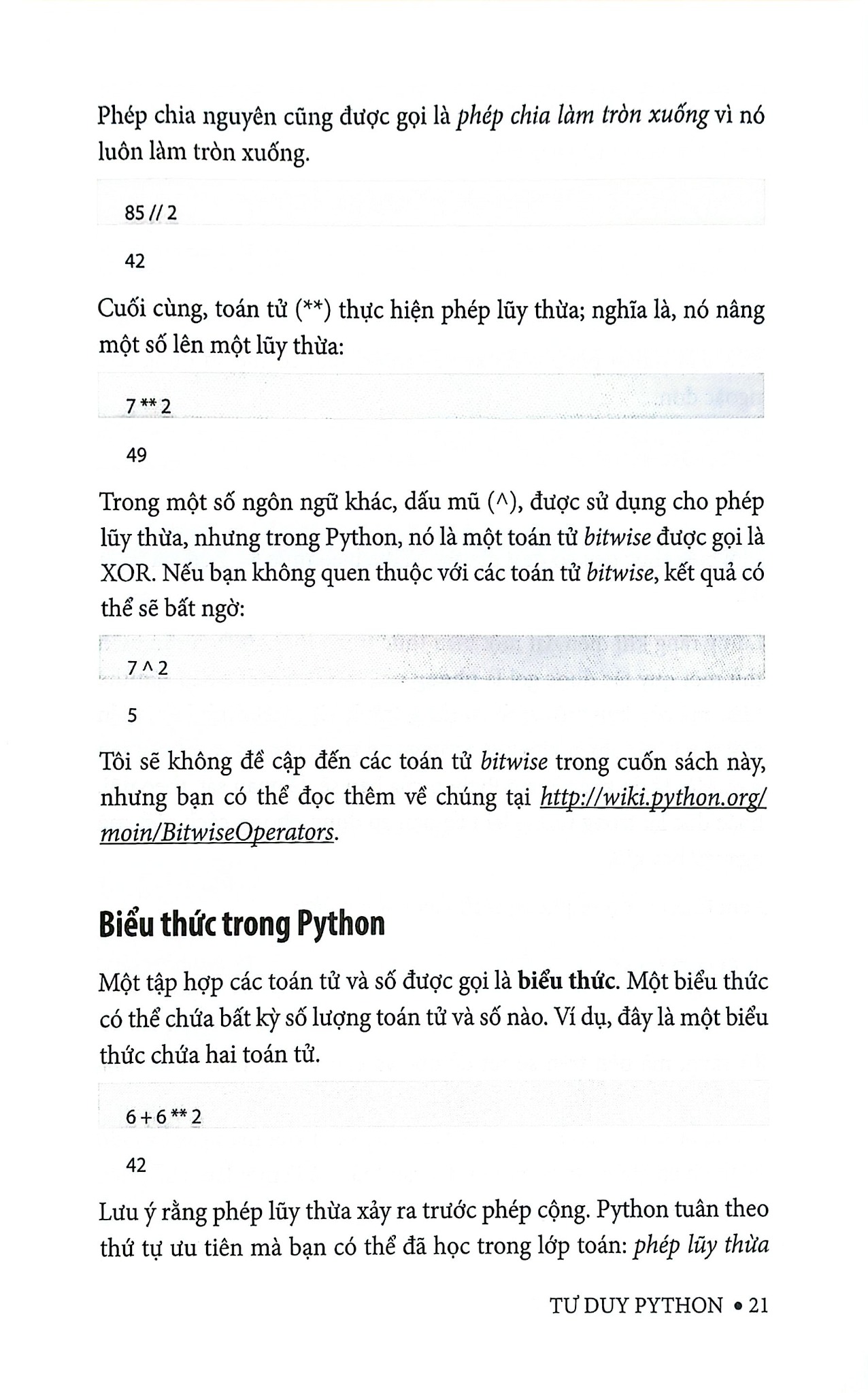 Combo 2 Cuốn Tư Duy Python + Giáo Trình Lập Trình Python