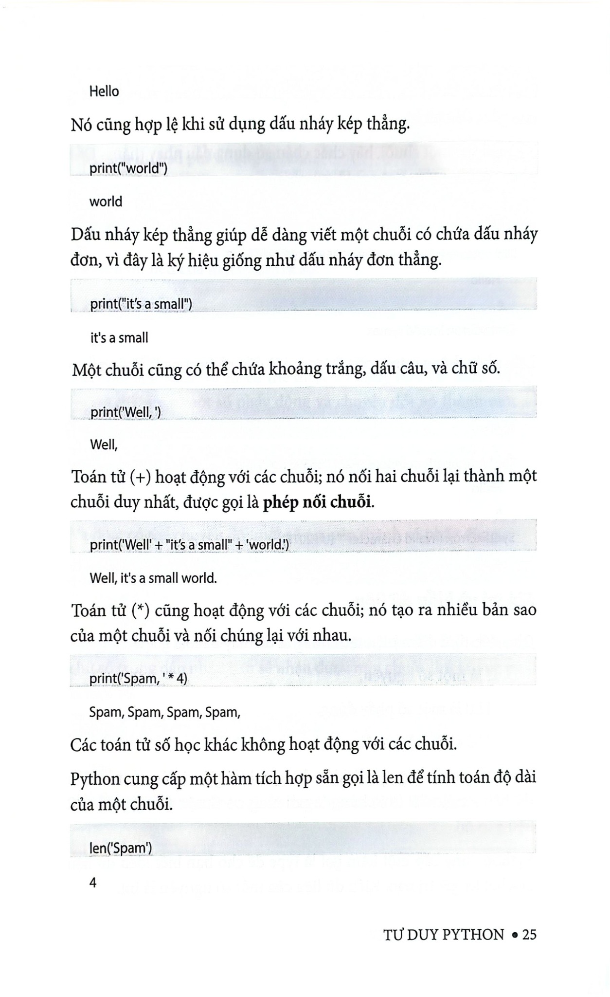 Combo 2 Cuốn Tư Duy Python + Giáo Trình Lập Trình Python