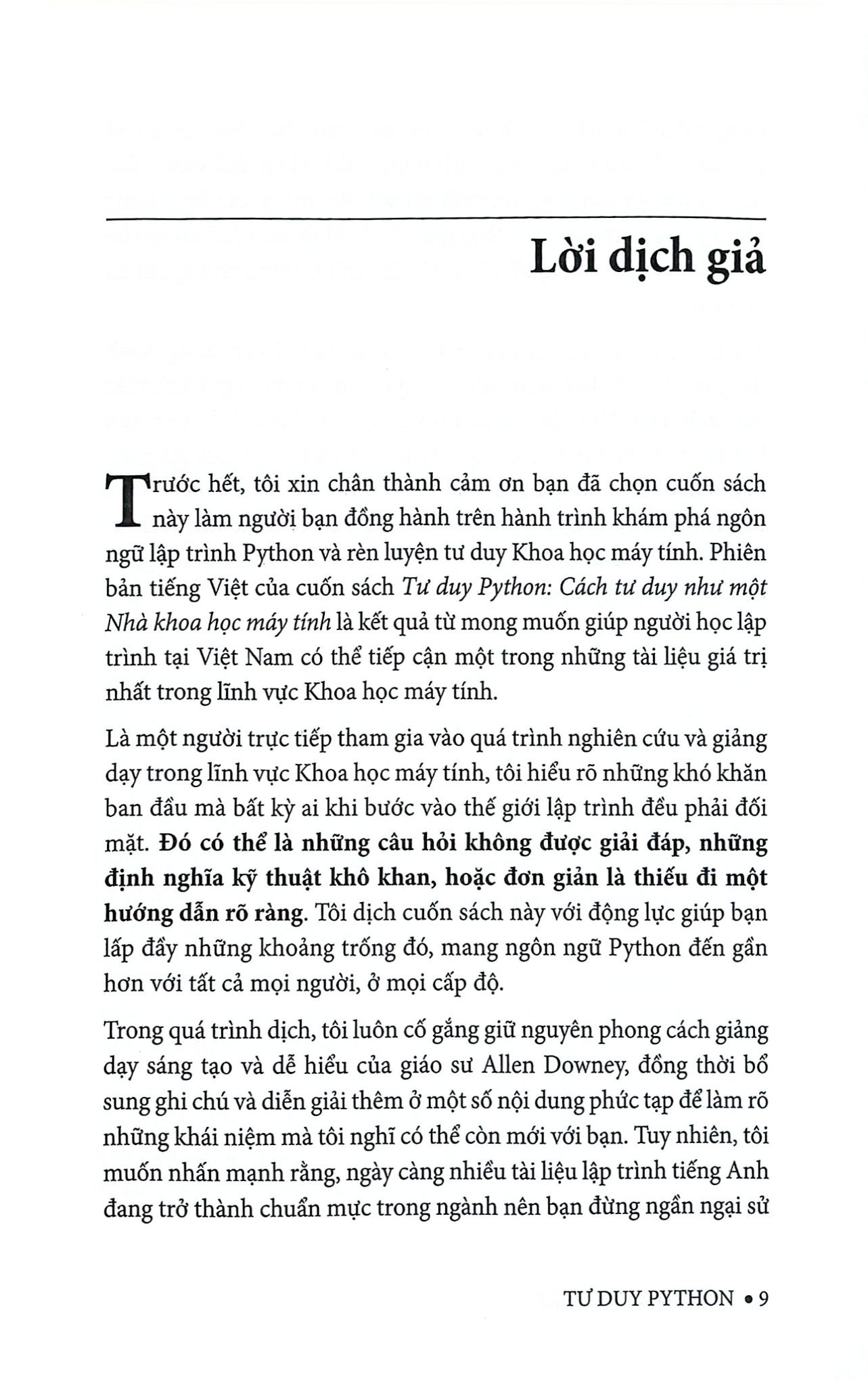 Combo 2 Cuốn Tư Duy Python + Giáo Trình Lập Trình Python