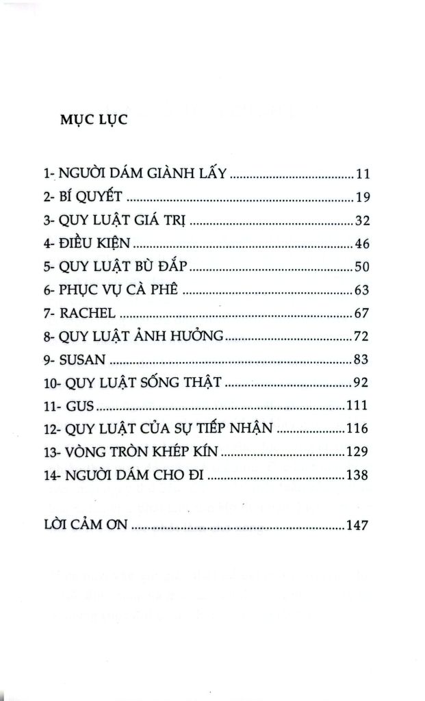  Người dám cho đi 