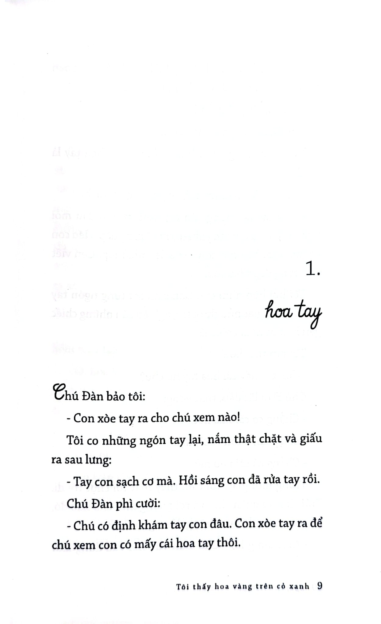 Tôi Thấy Hoa Vàng Trên Cỏ Xanh - Nguyễn Nhật Ánh