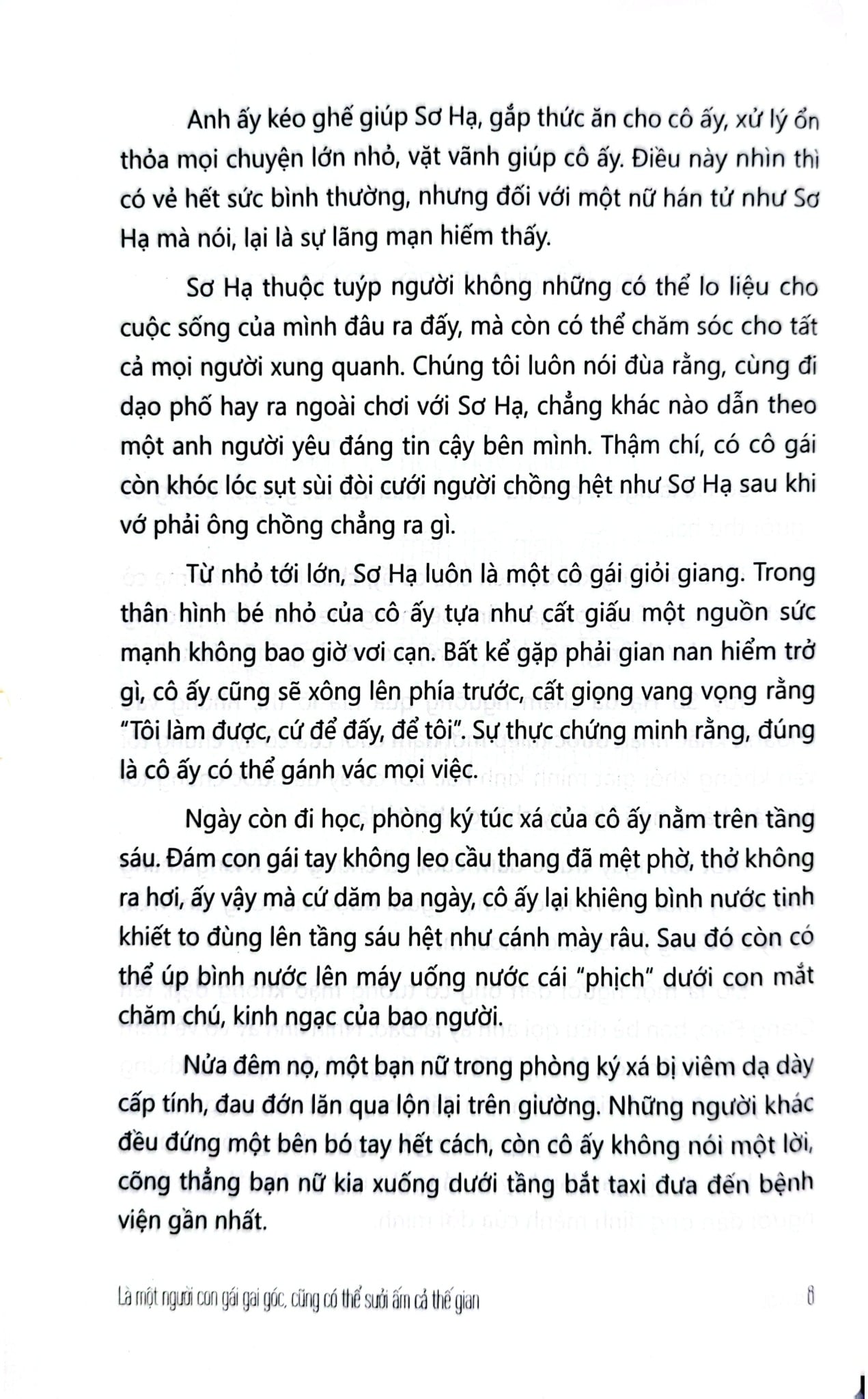 Là Một Người Con Gái Gai Góc Cũng Có Thể Sưởi Ấm Cả Thế Gian - Hoa Nhất