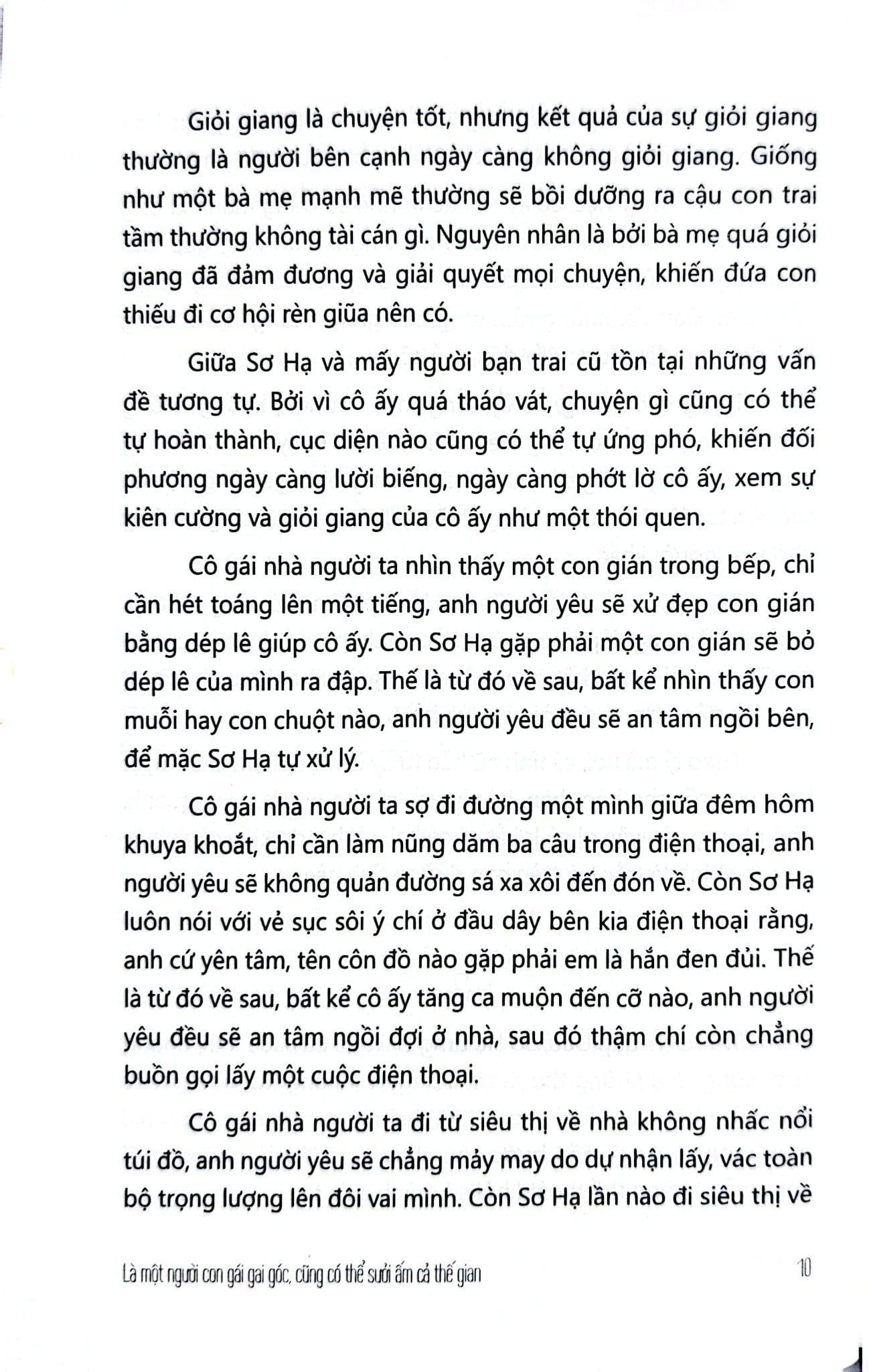 Là Một Người Con Gái Gai Góc Cũng Có Thể Sưởi Ấm Cả Thế Gian - Hoa Nhất