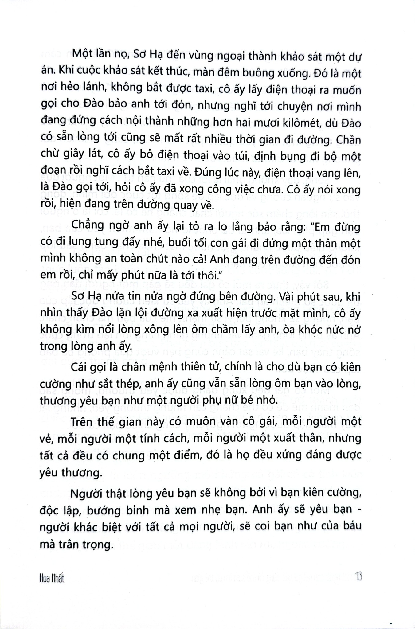 Là Một Người Con Gái Gai Góc Cũng Có Thể Sưởi Ấm Cả Thế Gian - Hoa Nhất