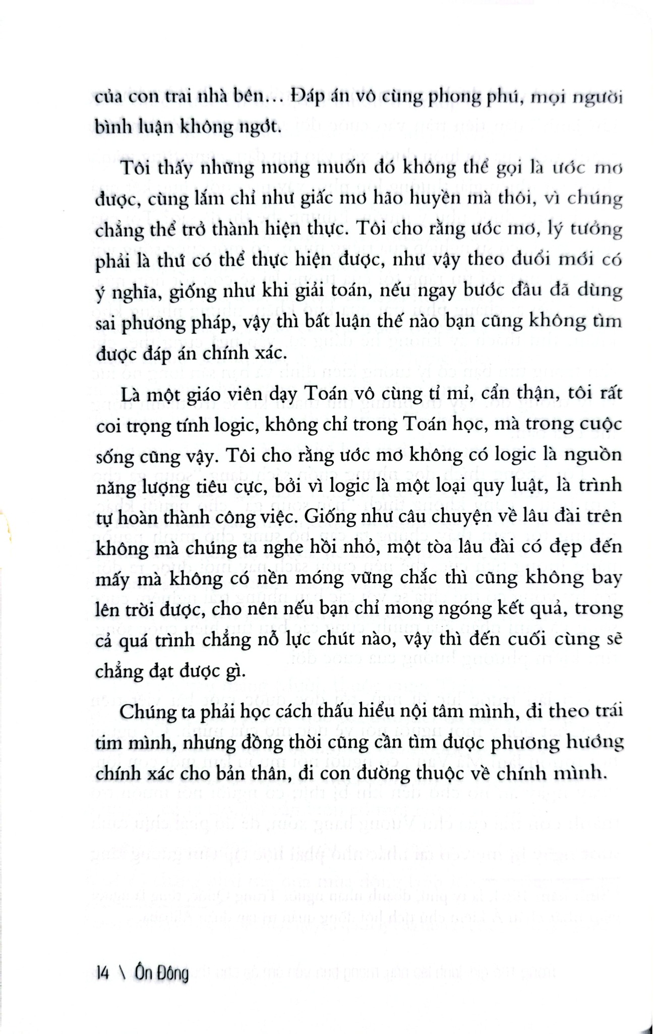 Trong Thế Giới Lạnh Lẽo Này, Mong Bạn Vẫn Ấm Áp Như Thuở Ban Đầu - Ôn Đông