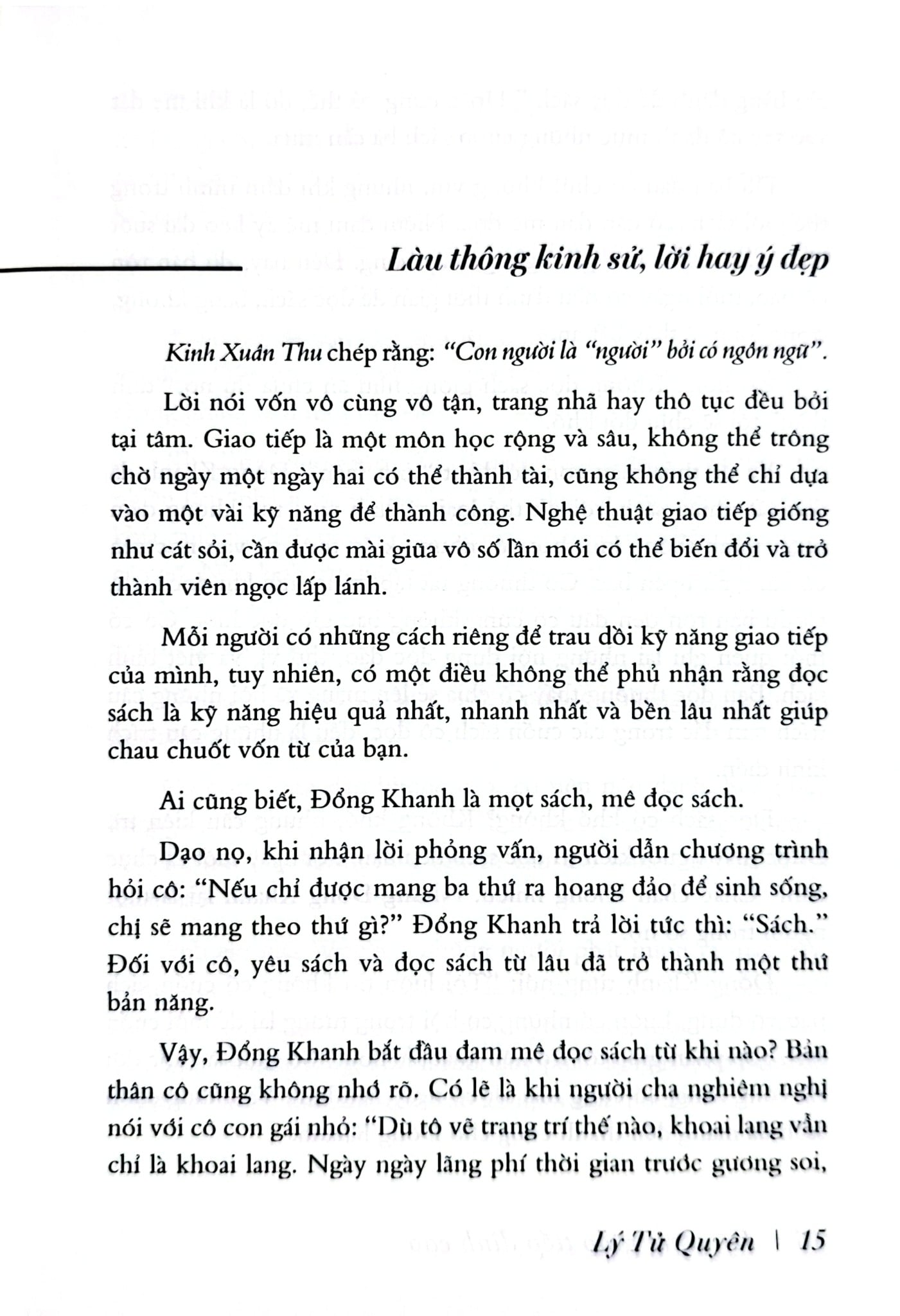 Kỹ Năng Giao Tiếp Đỉnh Cao - Lý Tử Quyên
