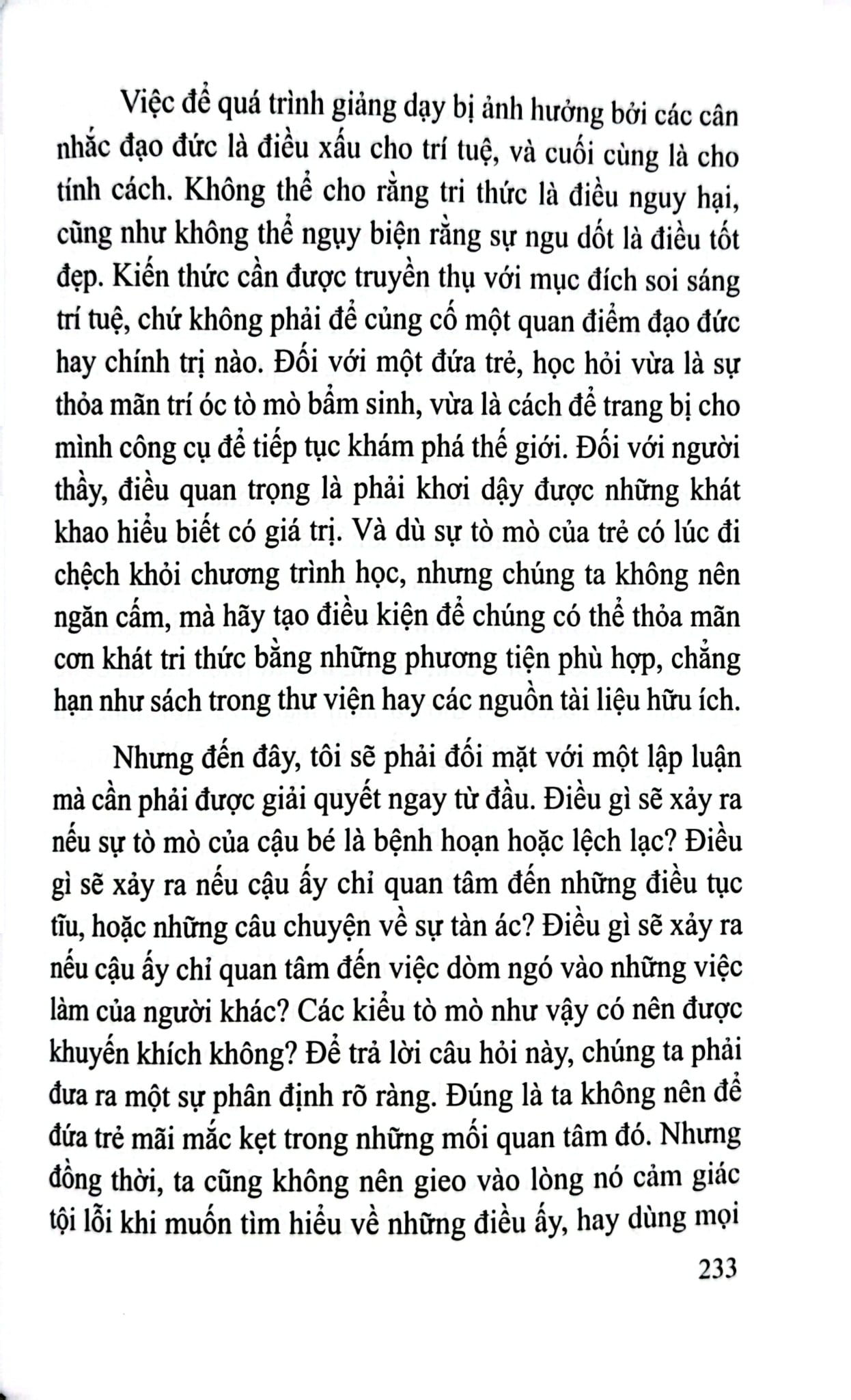 Bàn Về Giáo Dục - Bertrand Russell