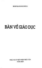 Bàn Về Giáo Dục - Bertrand Russell