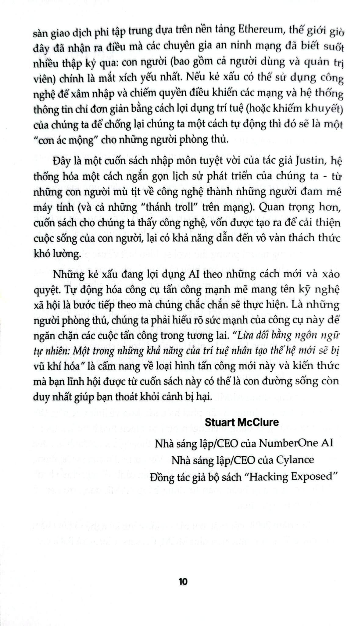 Mặt Trái  Của AI - Nghệ Thuật Ngụy Trang Bằng Ngôn Từ - Justin Hutchens