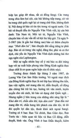  Học Giả Nguyễn Văn Vĩnh - Chuyện Nghiệp, Chuyện Đời - Khúc Hà Linh 