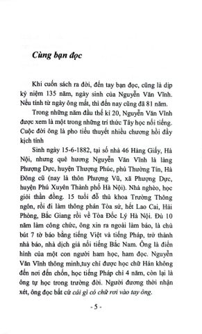  Học Giả Nguyễn Văn Vĩnh - Chuyện Nghiệp, Chuyện Đời - Khúc Hà Linh 