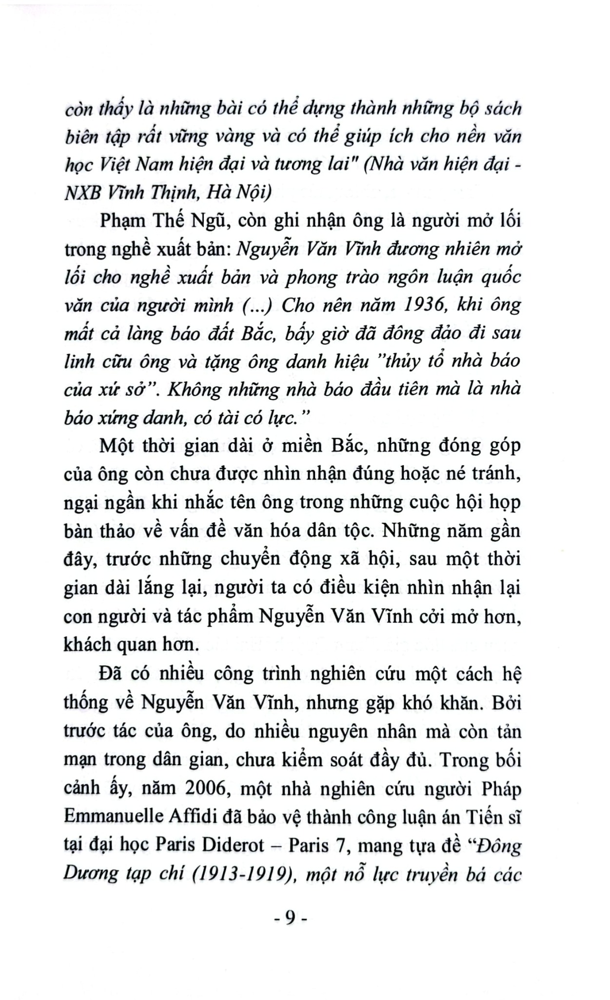 Học Giả Nguyễn Văn Vĩnh - Chuyện Nghiệp, Chuyện Đời - Khúc Hà Linh