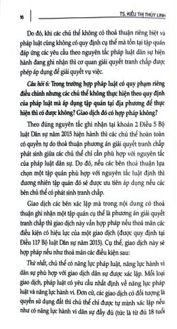  Tư Vấn, Phổ Biến Và Áp Dụng Pháp Luật - Dân Sự (Phong Tục Tập Quán Và Một Số Vấn Đề Sinh Kế) - TS. Kiều Thị Thùy Linh 