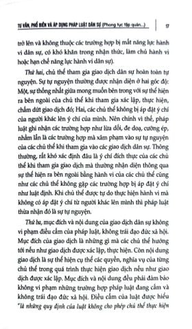  Tư Vấn, Phổ Biến Và Áp Dụng Pháp Luật - Dân Sự (Phong Tục Tập Quán Và Một Số Vấn Đề Sinh Kế) - TS. Kiều Thị Thùy Linh 