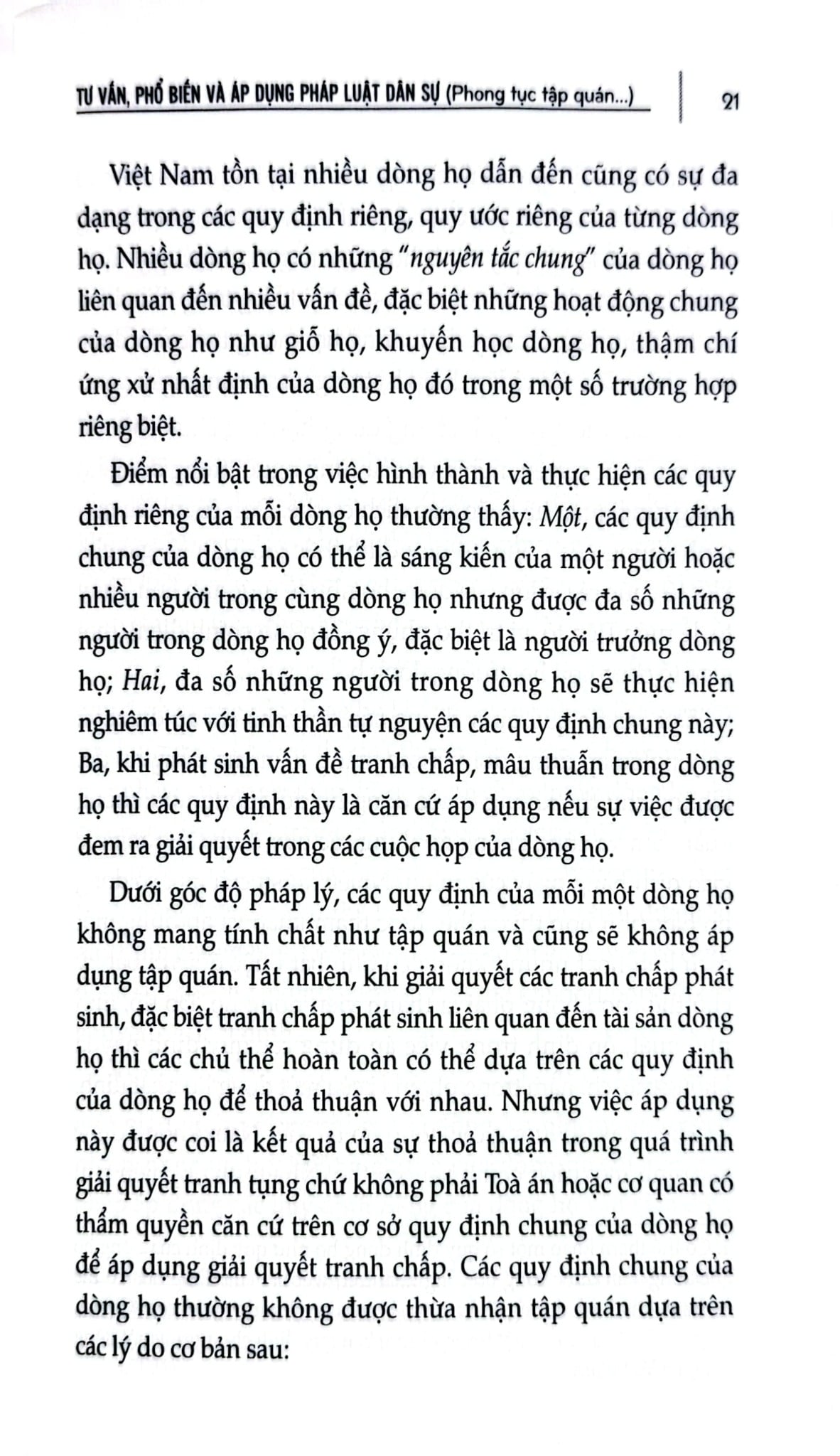 Tư Vấn, Phổ Biến Và Áp Dụng Pháp Luật - Dân Sự (Phong Tục Tập Quán Và Một Số Vấn Đề Sinh Kế) - TS. Kiều Thị Thùy Linh