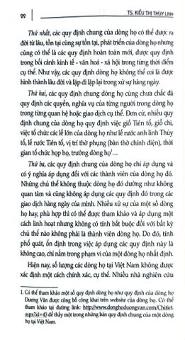  Tư Vấn, Phổ Biến Và Áp Dụng Pháp Luật - Dân Sự (Phong Tục Tập Quán Và Một Số Vấn Đề Sinh Kế) - TS. Kiều Thị Thùy Linh 