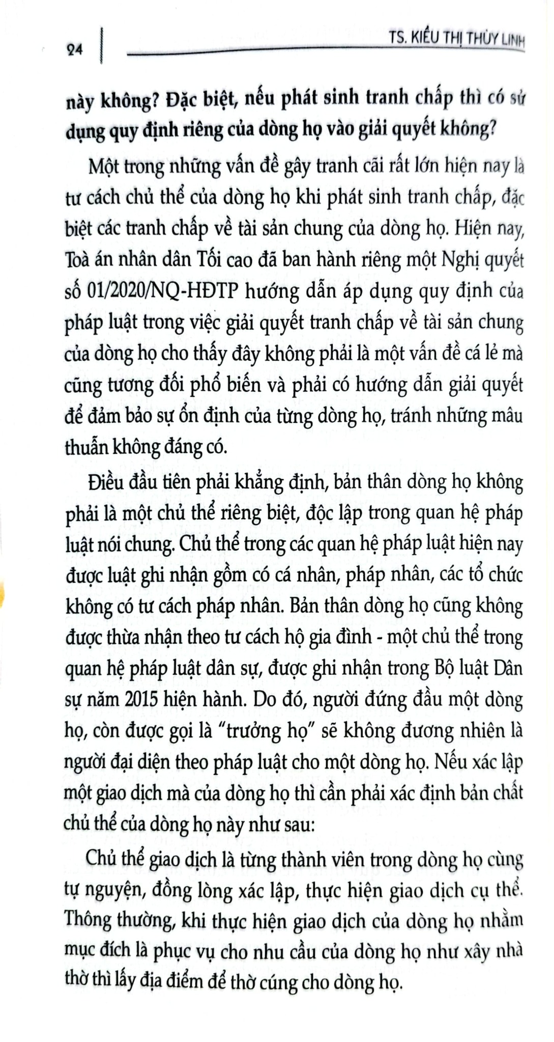 Tư Vấn, Phổ Biến Và Áp Dụng Pháp Luật - Dân Sự (Phong Tục Tập Quán Và Một Số Vấn Đề Sinh Kế) - TS. Kiều Thị Thùy Linh