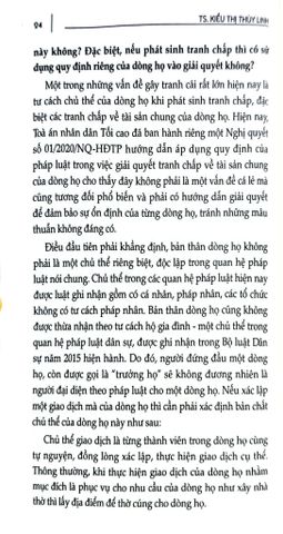  Tư Vấn, Phổ Biến Và Áp Dụng Pháp Luật - Dân Sự (Phong Tục Tập Quán Và Một Số Vấn Đề Sinh Kế) - TS. Kiều Thị Thùy Linh 