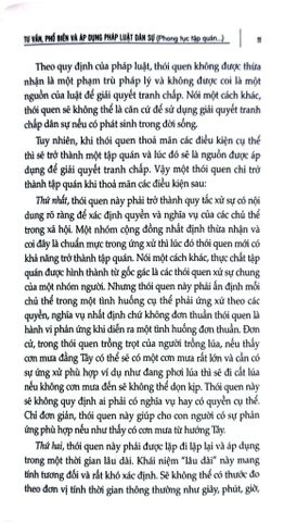  Tư Vấn, Phổ Biến Và Áp Dụng Pháp Luật - Dân Sự (Phong Tục Tập Quán Và Một Số Vấn Đề Sinh Kế) - TS. Kiều Thị Thùy Linh 