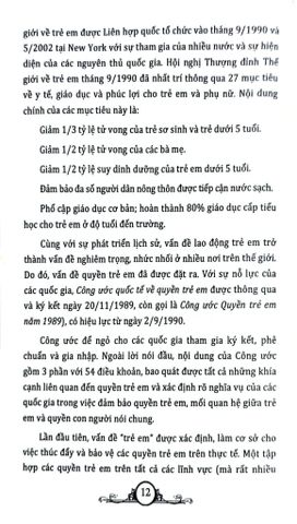  Các Quyền Cơ Bản Của Trẻ Em - Đăng Trường 
