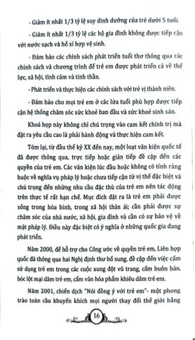  Các Quyền Cơ Bản Của Trẻ Em - Đăng Trường 