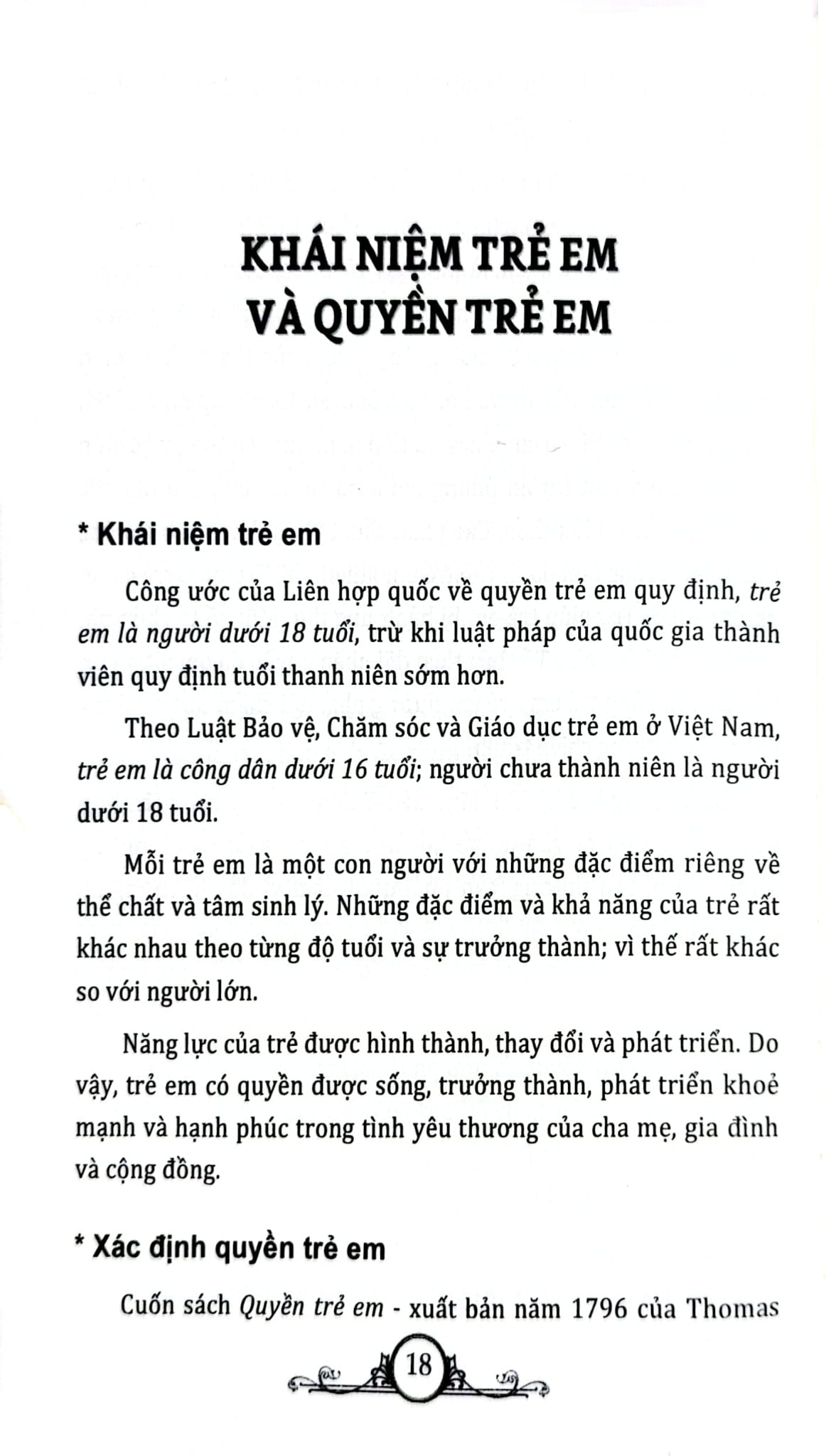 Các Quyền Cơ Bản Của Trẻ Em - Đăng Trường