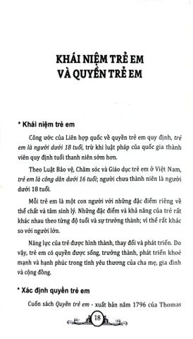 Các Quyền Cơ Bản Của Trẻ Em - Đăng Trường 