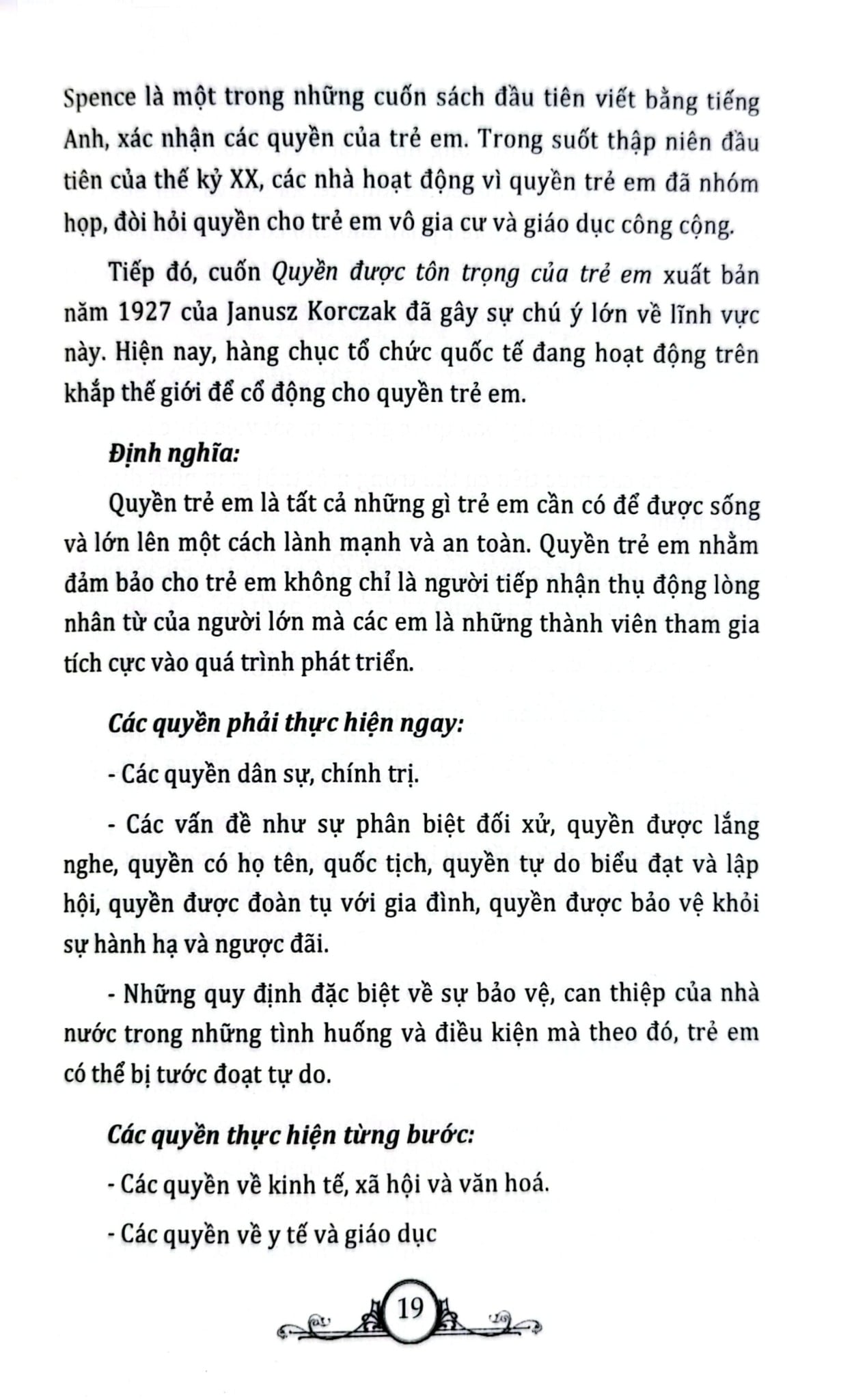 Các Quyền Cơ Bản Của Trẻ Em - Đăng Trường
