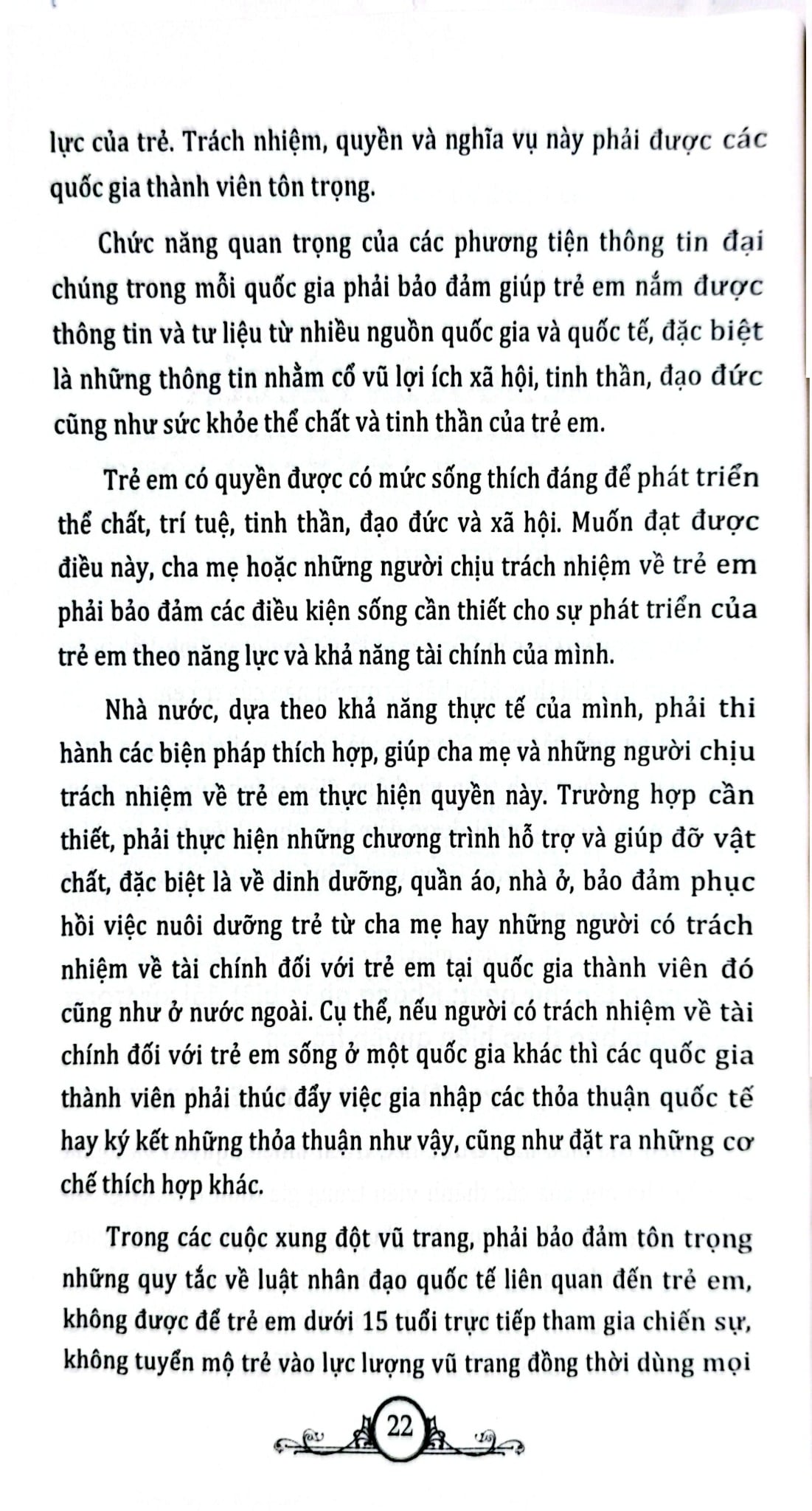 Các Quyền Cơ Bản Của Trẻ Em - Đăng Trường