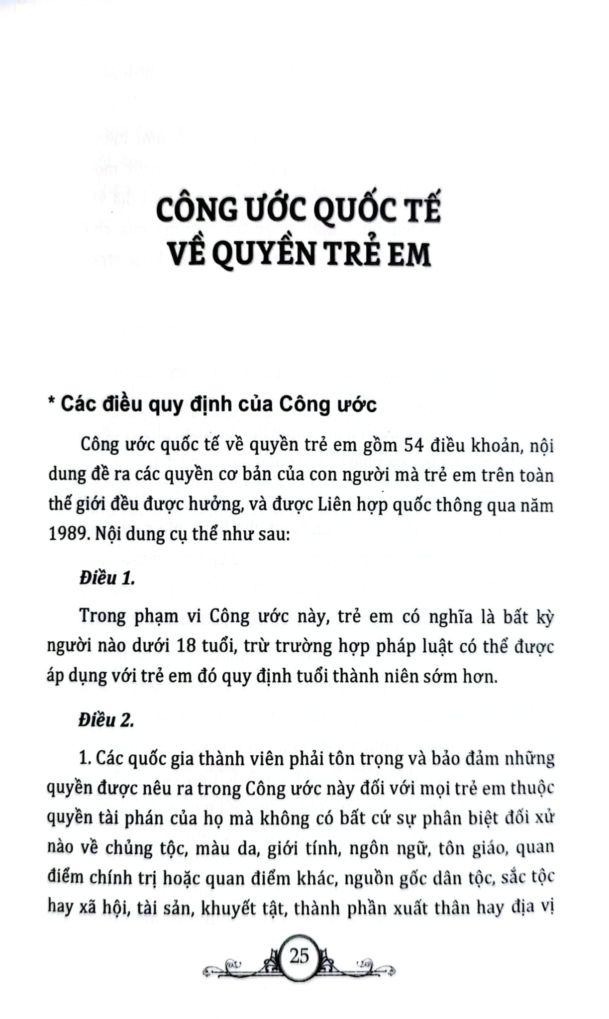 Các Quyền Cơ Bản Của Trẻ Em - Đăng Trường