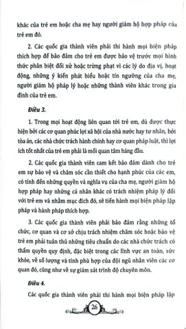  Các Quyền Cơ Bản Của Trẻ Em - Đăng Trường 
