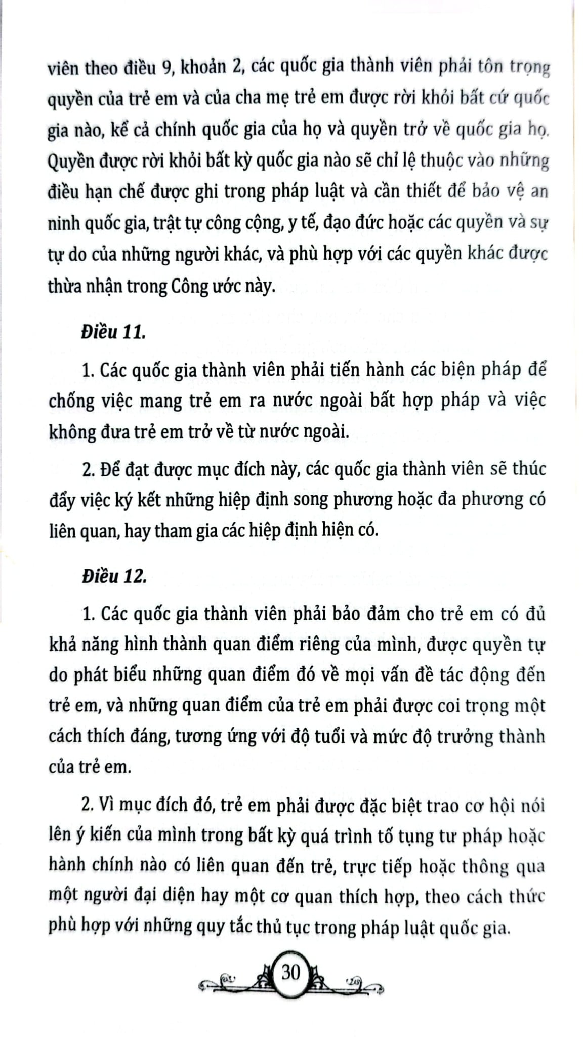 Các Quyền Cơ Bản Của Trẻ Em - Đăng Trường