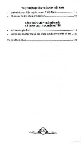  Các Quyền Cơ Bản Của Trẻ Em - Đăng Trường 
