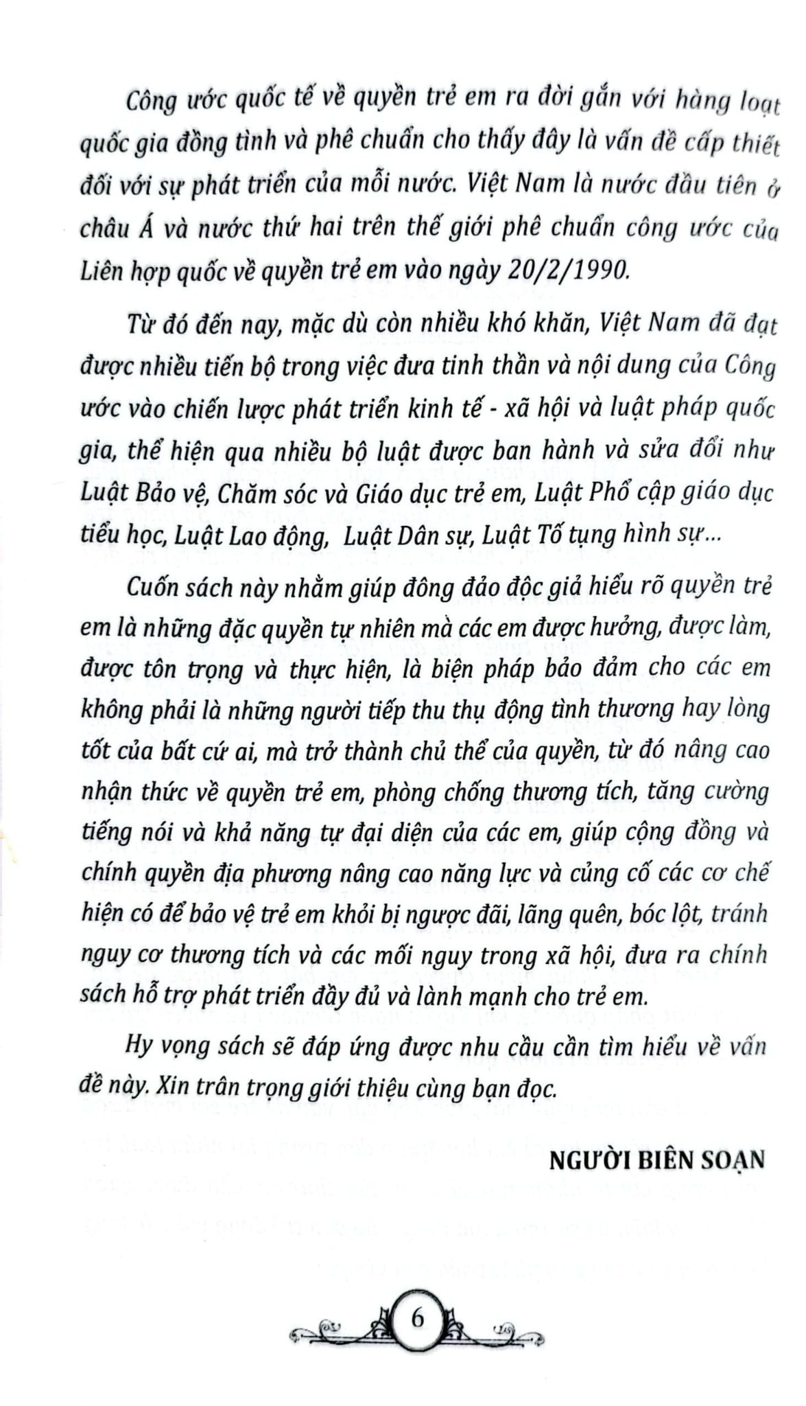 Các Quyền Cơ Bản Của Trẻ Em - Đăng Trường
