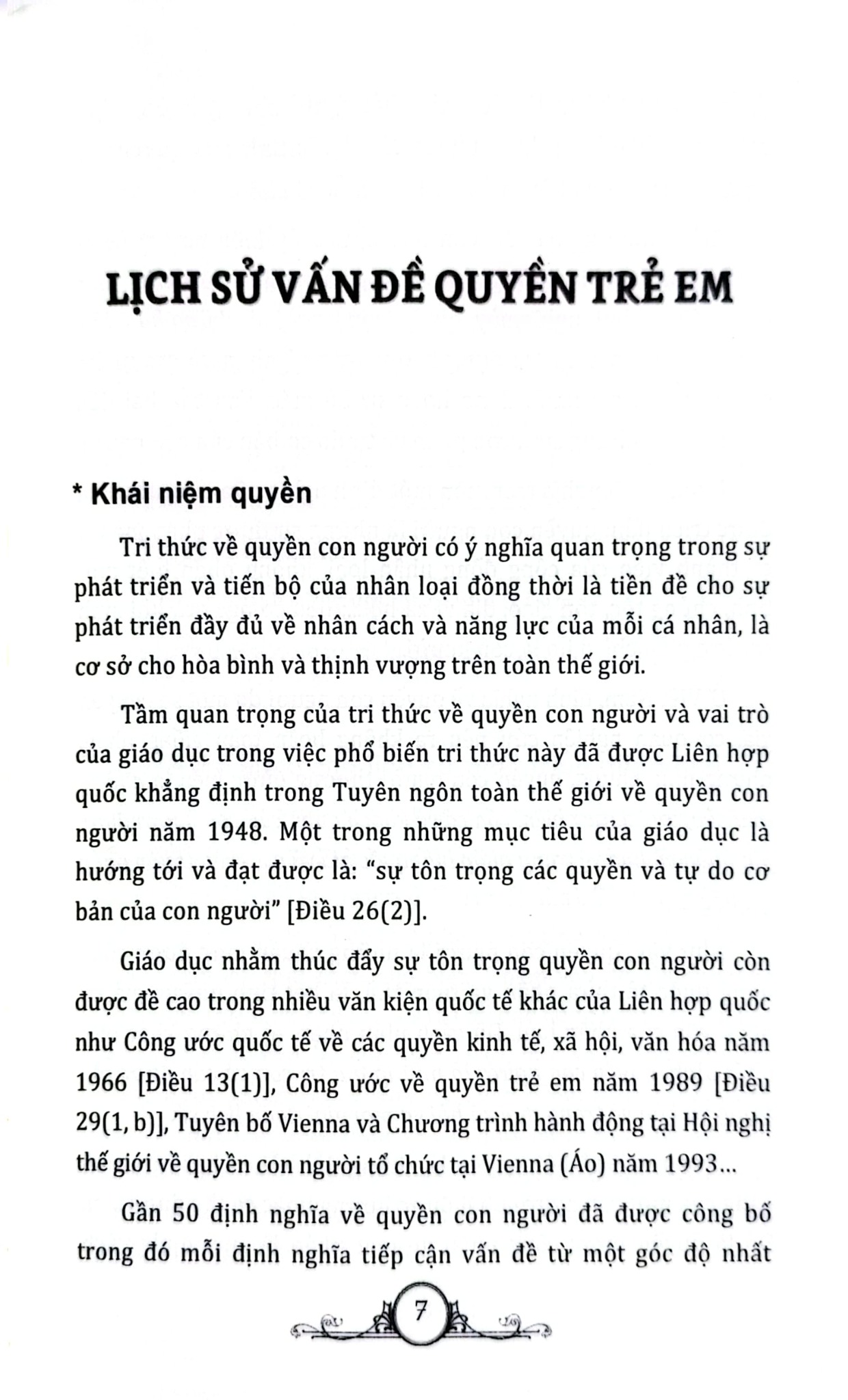 Các Quyền Cơ Bản Của Trẻ Em - Đăng Trường