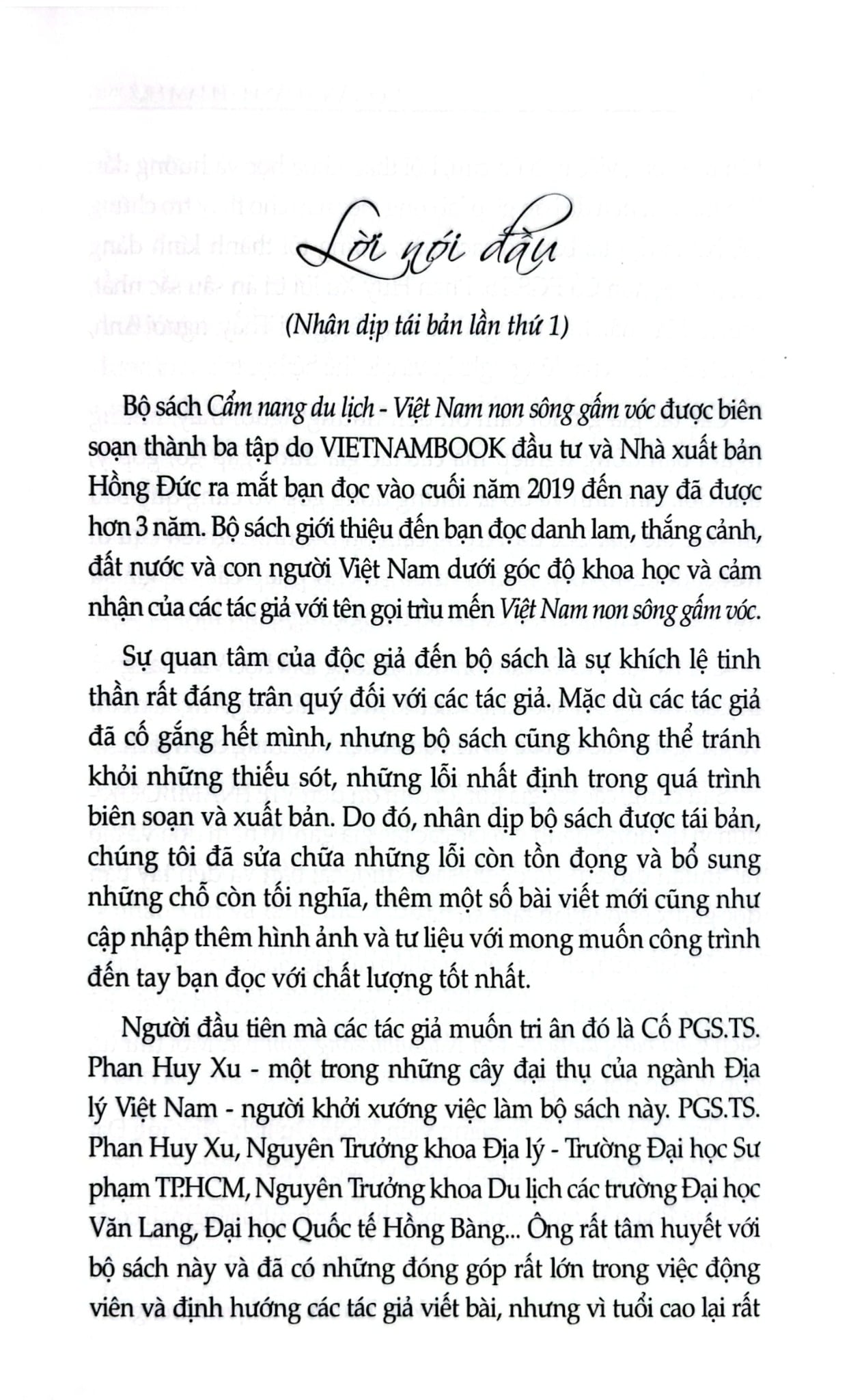 Cẩm Nang Du Lịch - Việt Nam Non Sông Gấm Vóc: Miền Bắc - Võ Văn Thành, Phạm Hương