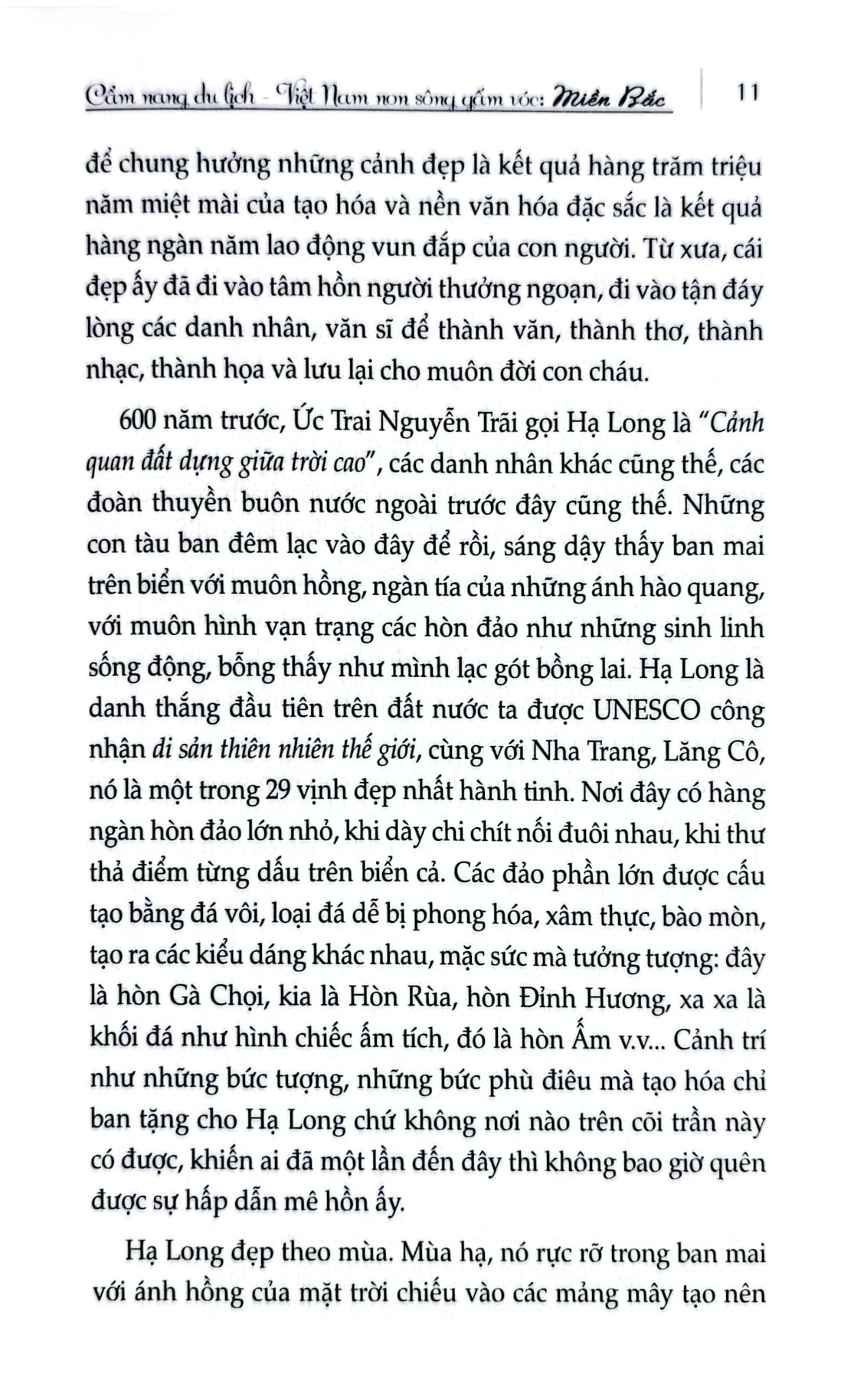 Cẩm Nang Du Lịch - Việt Nam Non Sông Gấm Vóc: Miền Bắc - Võ Văn Thành, Phạm Hương