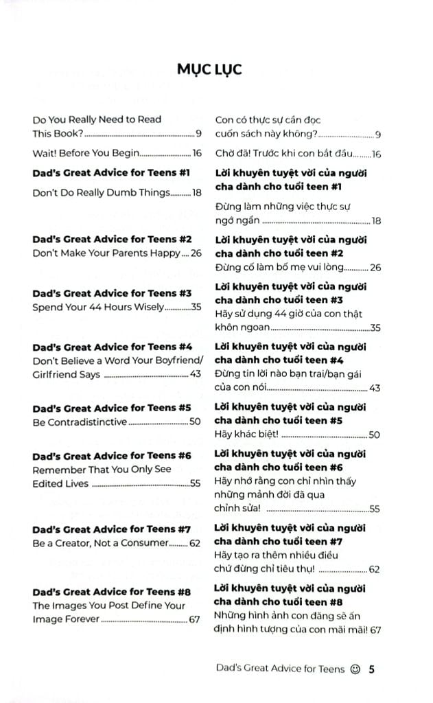 Lời Khuyên Của Bố - Marc Fienberg