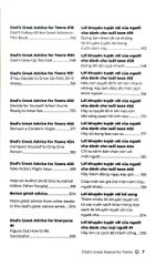 Lời Khuyên Của Bố - Marc Fienberg (Song ngữ Anh Việt) - Well Spring Billingual School