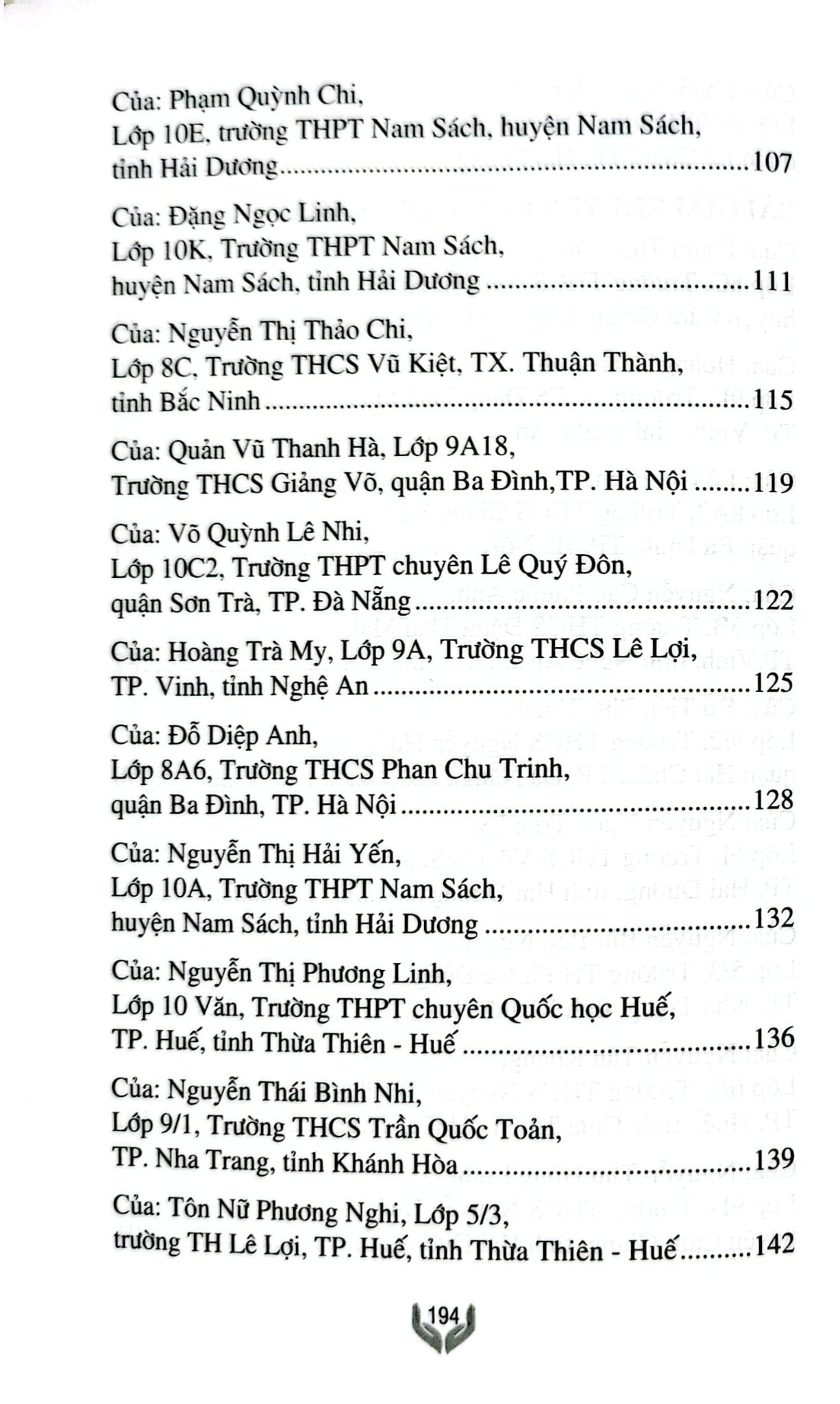 Niềm Hy Vọng Gửi Tương Lai - Những Bức Thư Đoạt Giải Cuộc Thi Viết Thư Quốc Tế Upu Lần Thứ 53 - Bộ Thông Tin Và Truyền Thông