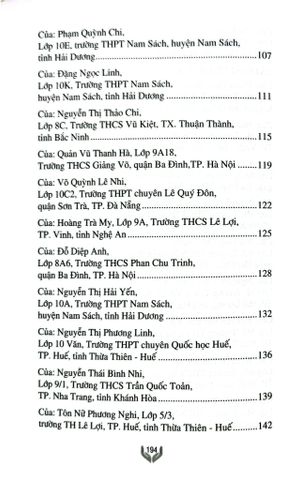  Niềm Hy Vọng Gửi Tương Lai - Những Bức Thư Đoạt Giải Cuộc Thi Viết Thư Quốc Tế Upu Lần Thứ 53 - Bộ Thông Tin Và Truyền Thông 