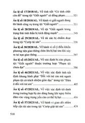 Định Tội Danh Các Tội Phạm Nhân Thân Sở Hữu Trong Luật Hình Sự - Một Số Vấn Đề Lý Luận Và Thực Tiễn (Sách Chuyên Khảo) - Nhiều Tác Giả