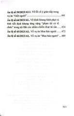 Định Tội Danh Các Tội Phạm Nhân Thân Sở Hữu Trong Luật Hình Sự - Một Số Vấn Đề Lý Luận Và Thực Tiễn (Sách Chuyên Khảo) - Nhiều Tác Giả