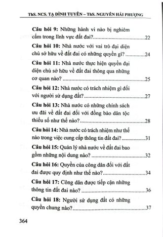  200 Câu Hỏi Và Trả Lời Về Luật Đất Đai Năm 2024 - ThS.NCS.Tạ Đình Tuyên
ThS. Nguyễn Hải Phượng 